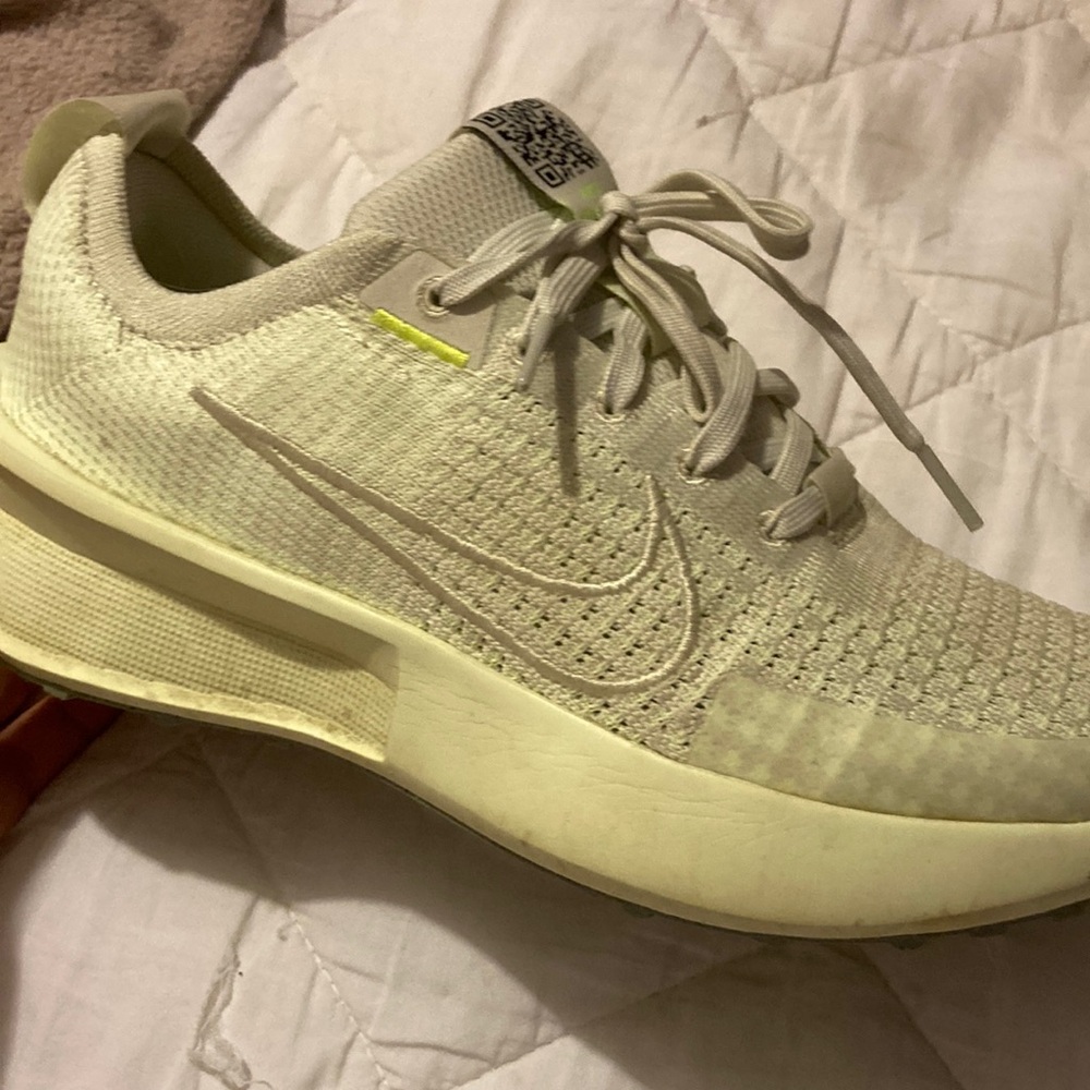 Nike Athletic Sneakers very light mint green and gray